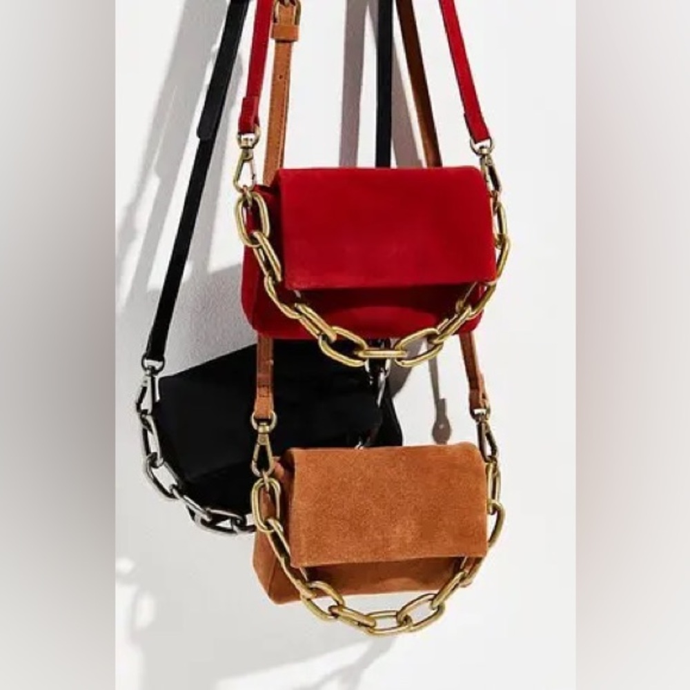 Free People Charlie Chain Leather Crossbody bag - Picture 3 of 14